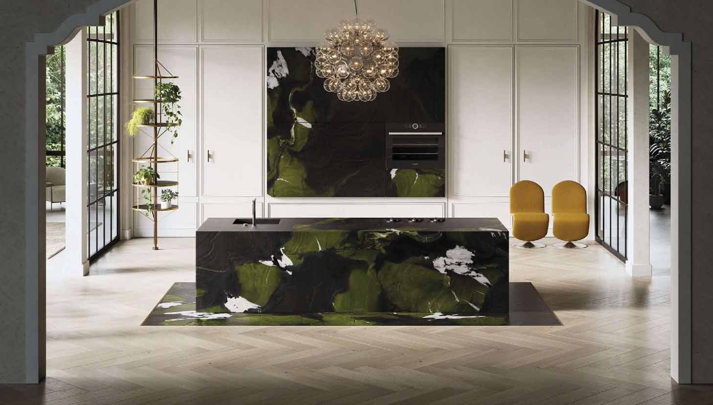 Selvaggio Green — ไอส์แลนด์และเฟอร์นิเจอร์