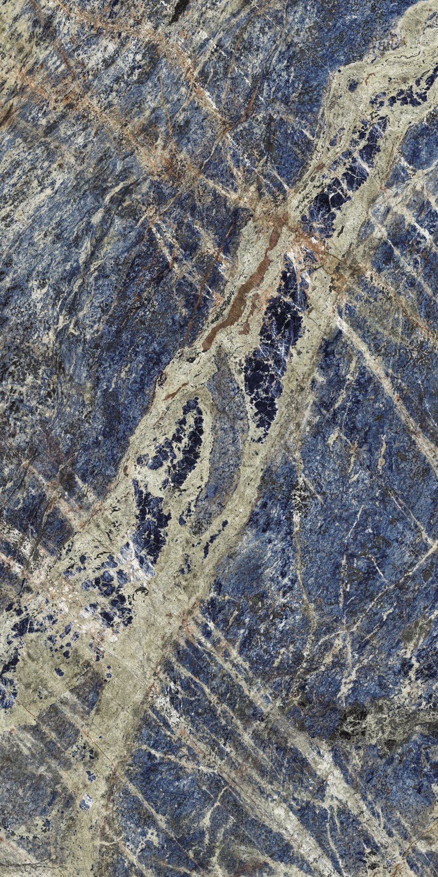 XTONE Andes Blue — ANDES BLUE POLISHED 6 160X320 A