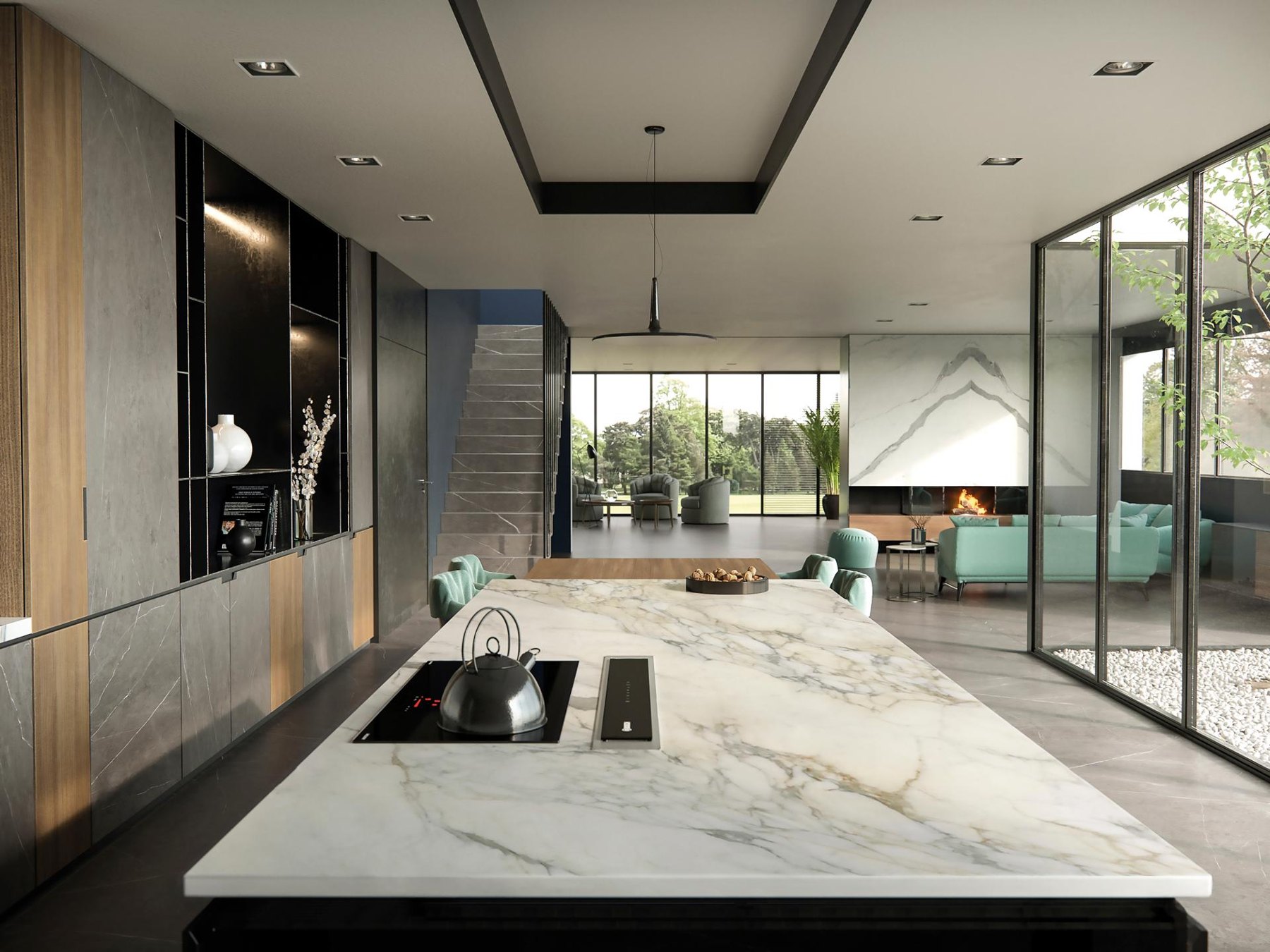 XTONE Calacatta Antico — ภาพการใช้งาน 3