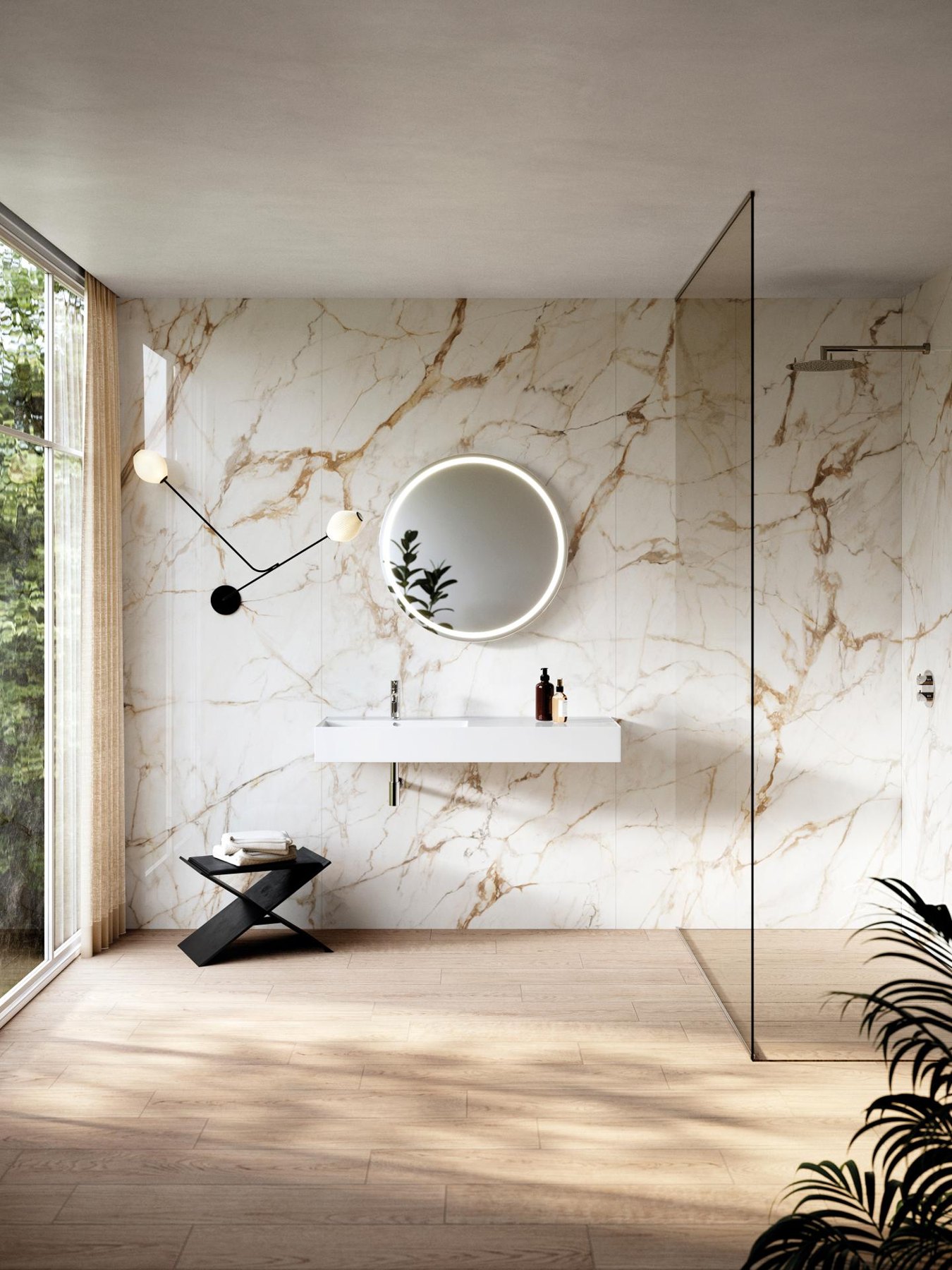 XTONE Calacatta Gold — ภาพการใช้งาน 3